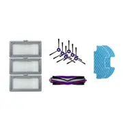 Midea  Spare Parts Kit 6X Side Brush, 1X Main 3X Hepa Filter, 2X Mopping Cloth for I5C 12175000A43598 6956079723149