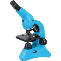 Mikroskops ar Eksperimentālo Komplektu K50 Levenhuk Rainbow 50L Debeszilā krāsā 40X - 800X  69073 5905555007144