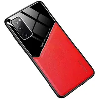 Mocco Lens Leather Back Case Aizmugurējais Ādas Apvalks Priekš Apple iPhone 11 Pro Sarkans  Mo-Lc-Ap-Ip11Pro-Re 4752168098615