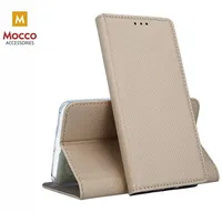 Mocco Smart Magnet Book Case Grāmatveida Maks Telefonam Xiaomi Redmi 7 Zeltains  Mc-Mag-Red7-Go 4752168072936