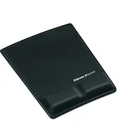 Mouse Pad Wrist Support/Black 9181201 Fellowes  043859536351