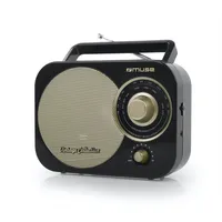 Muse Portable radio M-055Rb Aux in Black/Gold  3700460205454