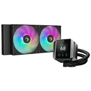 Deepcool Mystique 240 Argb Processor All-In-One liquid cooler 12 cm Black 1 pcs  R-Lx550-Bkadsnc-G-1 6933412728870