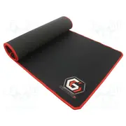 Pad black,red mouse 900X350X3Mm  Mp-Gamepro-Xl