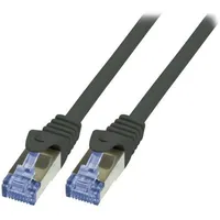 Patch cord S/Ftp 6A stranded Cu Lszh black 3M 26Awg  Cq4063S