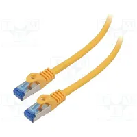 Patch cord S/Ftp 6A stranded Cca Lszh orange 0.5M 26Awg  Pcf6A-10Cc-0050-O