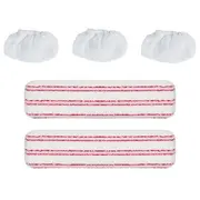 Polti  Vaporetto Kit of 2 Cloths and 3 Sockettes Paeu0324 8007411804076