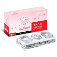 Powercolor Radeon Rx 7800 Xt Hellhound Sakura 16Gb Gddr6 graphics card  Rx7800Xt 16G-L/Oc/Sakura 4713436175346 Vgapocati0281