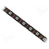 Programmable Led tape Rgb 5050 12V Led/M 60 10Mm white Pcb  S010060Cb3Sb7