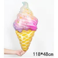 Riff 118X48Cm  Folija gaisa balons Ice Cream Big Rf-Fol-Icebig
