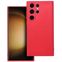 Riff Silikona maks priekš Samsung Galaxy S23 Ultra S918 Red Full camera hole  Rf-Softsil-S23Ul-Re 5903396187797