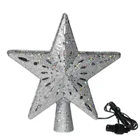 Riff Zvaigzne uzgalis - projektors uz Eglīti Ip20 iekštelpu Silver  Rf-Star-Si 4752219011167