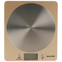 Salter 1036 Olcfeu16 Olympic Disc Electronic Digital Kitchen Scales Gold  T-Mlx54159 5054061481303