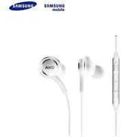 Samsung Eo-Ig955 Akg priekš Galaxy S8 / Stereo 3.5Mm Austiņas ar Mikrofonu 1.2M Vads Baltas Oem  Eo-Ig955Bwe 4752128038873
