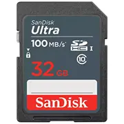 Sandisk Ultra Lite Sdhc Atmiņas karte 32Gb / 100Mb/S  Sdsdunr-032G-Gn3In 619659185275 Pamsadsdg0305
