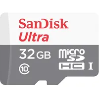 Sandisk Ultra microSDHC 32Gb  Adapter Sdsqunr-032G-Gn6Ta 619659184391