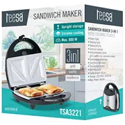 Sandwich maker 3W1  Tsa3221 5901890025072 Hkteeoktsa03221