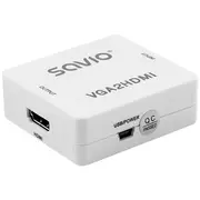 Savio Vga  Hdmi Full Hd 1080P 60Hz Converter Adapter Cl-110 5901986043836