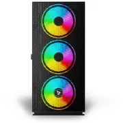 Savio Pc Case Raptor X1 Argb Glass/Mesh Black  Savgc-Raptorx1 5901986046301 Obusavobu0003