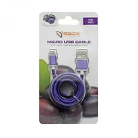 Sbox Usb-Micro Usb M/M 1M Usb-10315U plum purple  T-Mlx35554 0616320534011