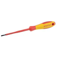 Screwdriver insulated slot 3,5X0,6Mm Blade length 100Mm  Knp.982035 98 20 35