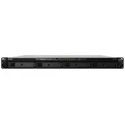 Synology Rackstation Rs1619Xs Nas/Storage server Rack 1U Intel Xeon D D-1527 8 Gb Ddr4 0 Tb Diskstation Manager Black  4711174723065 4694246