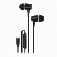 Setty wired earphones Spd-C-21 black Gsm171588  5900495094537