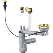 Siphon for 1-Bowl granite sink - Space-Saver  Zxy Z911 5907650812883 Wlononwcr1667