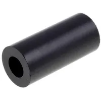 Spacer sleeve cylindrical polystyrene L 15Mm Øout 7Mm black  Tdys3.6/15 Kdr15