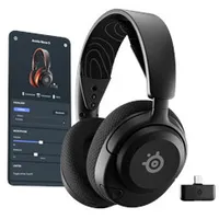 Steelseries  Gaming Headset Arctis Nova 5 Bluetooth Over-Ear Microphone Noise canceling Wireless Black 61670 5707119053228