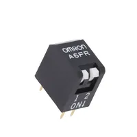 Switch Dip-Switch Poles number 2 On-Off 0.025A/24Vdc Pos  A6Fr-2101 A6Fr2101