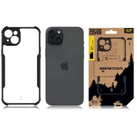 Tactical Quantum Stealth Cover for Apple iPhone 15 Plus Clear Black  57983116305 8596311224447