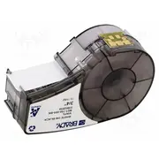 Tape 19.05Mm 6.4M black for printer Character colour white  Brady-139743 M21-750-595-Bk