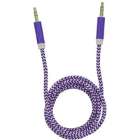 Tellur Basic Audio Cable aux 3.5Mm Jack 1M Purple  T-Mlx49835 5949120003926