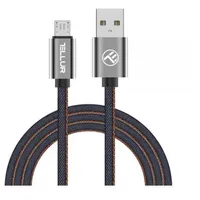 Tellur Data cable, Usb to Micro Usb, 1M denim  T-Mlx38480 5949087928522