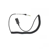 Tellur Qd to Jack 3.5Mm 4 pole adapter cable 2.95M black  T-Mlx46460 5949120003384