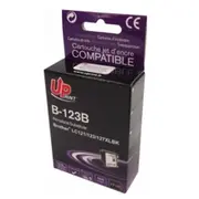 Tintes kārtridžs Uprint Brother Lc123Bk Black  B-123B-Up 3584770889104