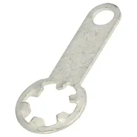 Tip solder lug ring 0.45Mm M4 Ø 4.4Mm soldering screw brass  Keys917 917
