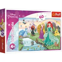 Trefl Disney Princess Puzle Princeses, 60 gab.  17361T 5900511173611