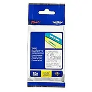 Tze-135 uzlīmju lente balts uz caurspīdīga 12Mm  Tze135 4977766684903