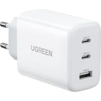Ugreen charger Cd275 wall  2X Usb-C 1X Usb 65W White 90496B 6941876221455