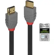 Lindy 1M Ultra High Speed Hdmi Cable, Anthra Line  36952 4002888369527