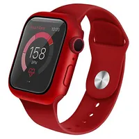 Uniq etui Nautic Apple Watch Series 4 5 6 Se 44Mm czerwony red  Uniq-44Mm-Naured 8886463677681