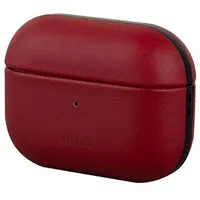 Uniq etui Terra Airpods Pro Genuine Leather czerwony red  Uniq-Airpodspro-Termah 8886463673102