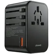 Usams Us-Cc199 tīkla lādētājs  65W Usb-A, Usb-C melns Cc199Tc01 6958444905747 85044030