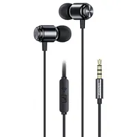 Usams Headphones  Słuchawki stereo Ep-44 jack 3.5Mm czarny black Hsep4401 Us-Sj548 6958444976488