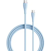 Usb-C 2.0 to 5A Cable Vention Tawsf 1M Light Blue Silicone  6922794768895