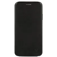 Vennus Elegance Case Vertikāli Atverams Maks Priekš Samsung A215 Galaxy A21 Melns  5900217338369 Ven-Elen-A215-Bk