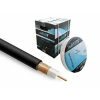 Videonovērošanas sistēmu  kabelis, Sightux, Rg59, melns, 100M L-59-100-V 3100000030728