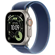 Watch Ultra 3 Gps  Cellular 49Mm Natural Titanium Case with Blue/Bright Blue Trail Loop - M/L Mewu4Qp/A 195950609486 Atappzasu3Mewu4